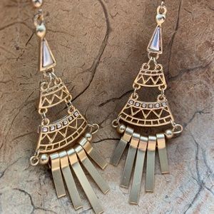 NEW Aztec Drop Earrings